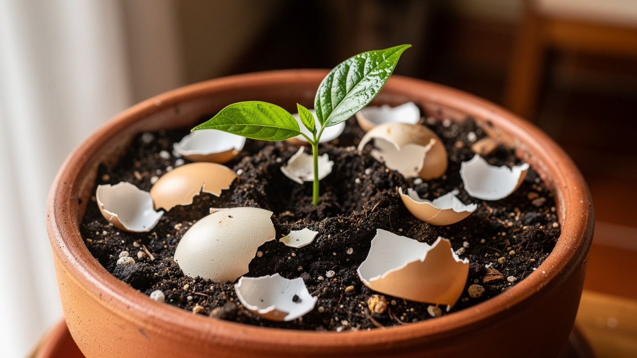 O truque com cascas de ovo que está fazendo suas plantas crescerem o dobro sem adubo químico