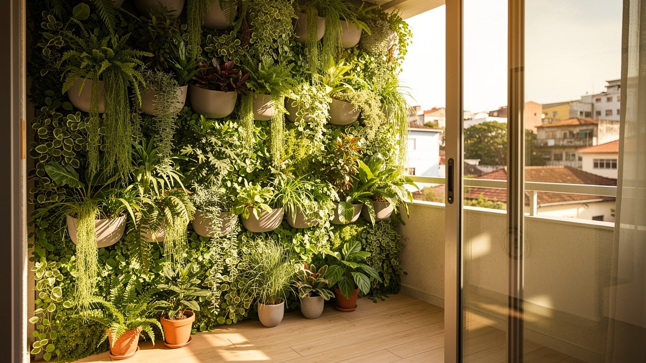 Jardim vertical: como montar um em casa gastando pouco