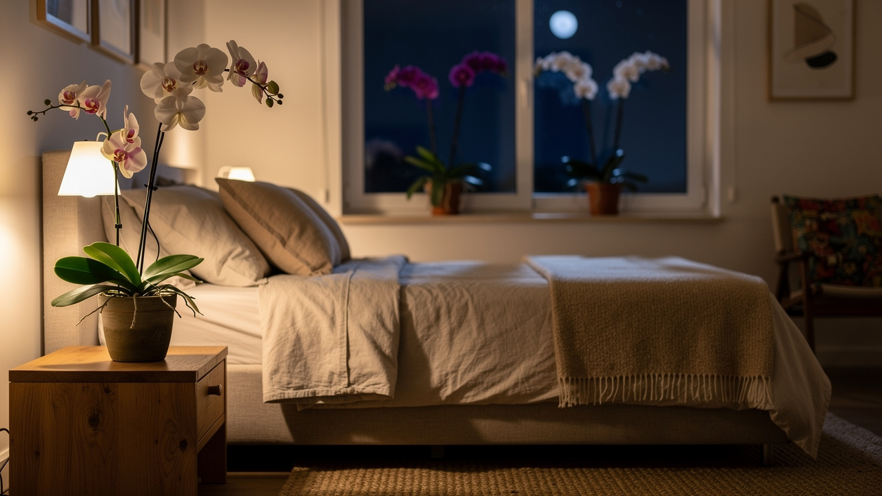 3. Orquídea: beleza que trabalha enquanto você descansa