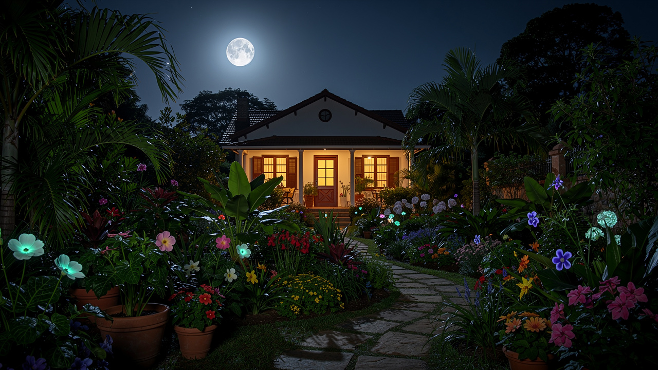 As melhores espécies para o jardim noturno