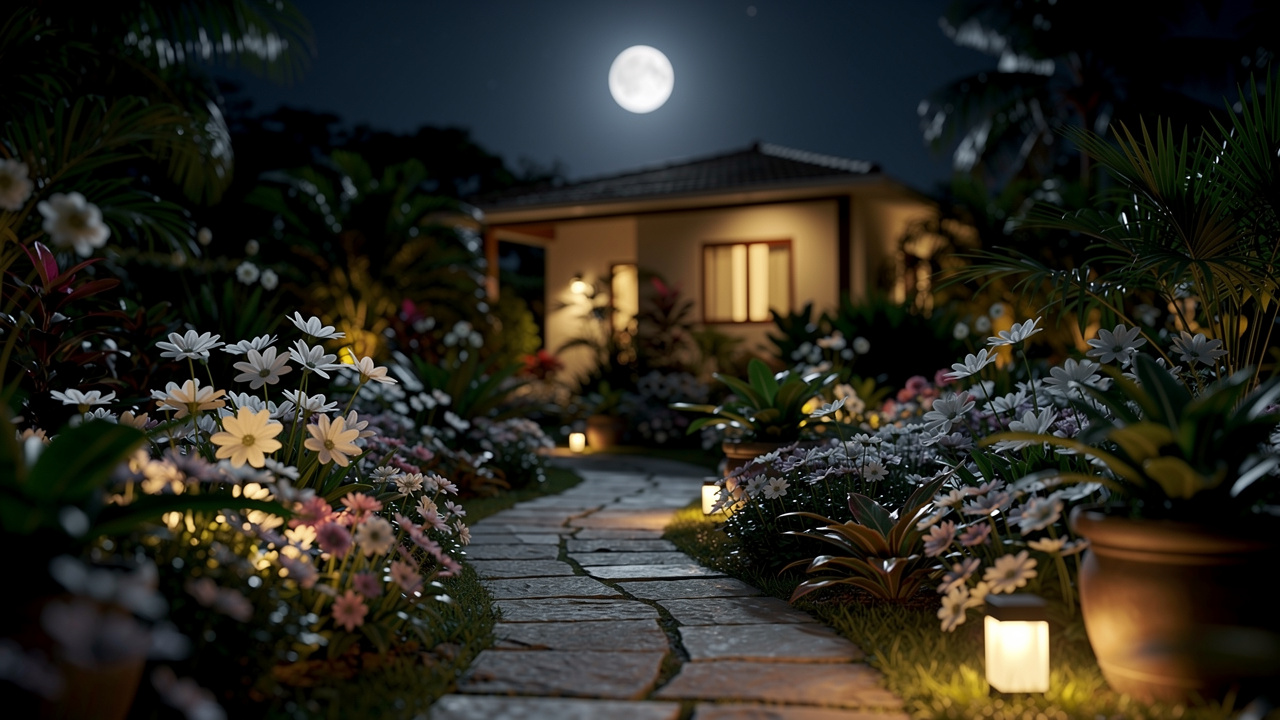 Como montar um jardim lunar deslumbrante