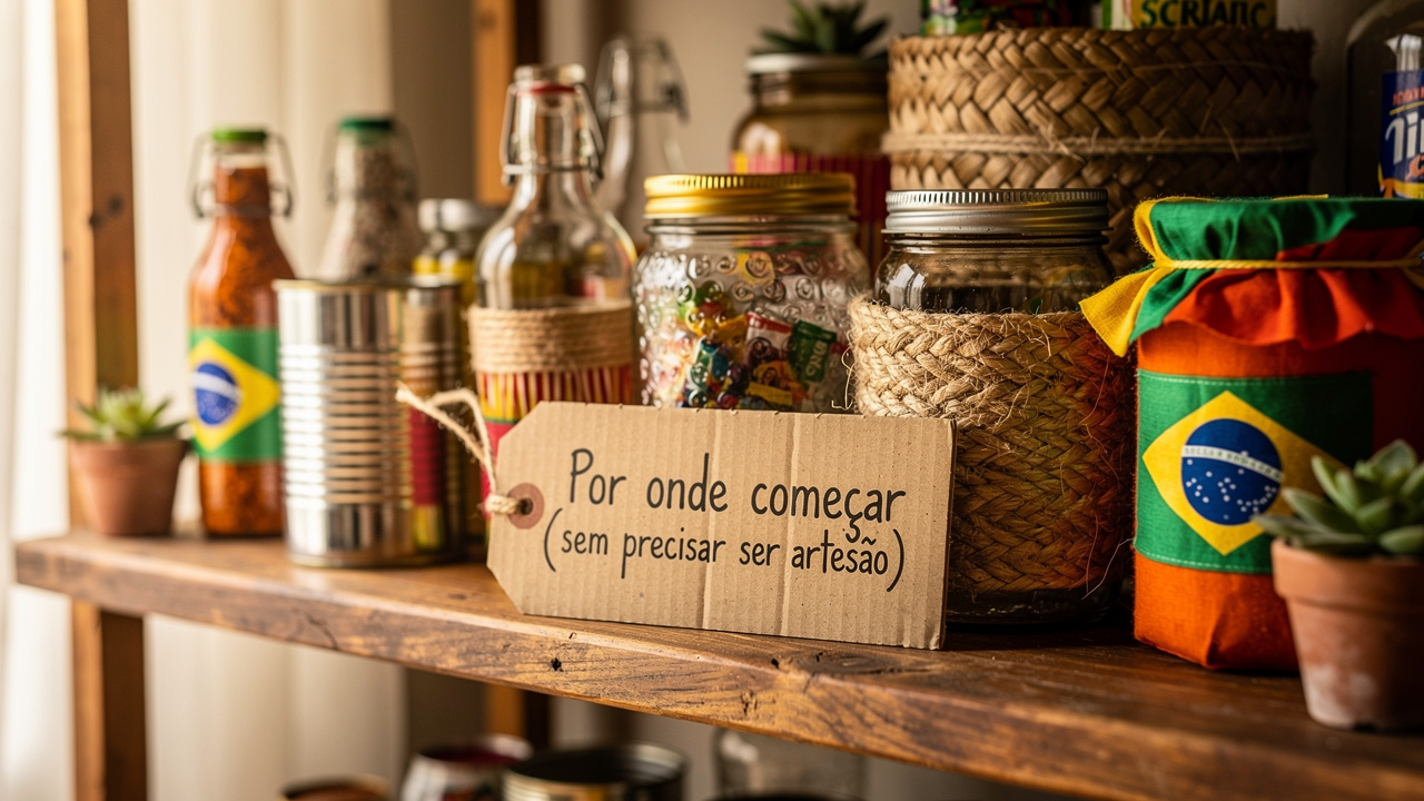 Por onde começar (sem precisar ser artesão)